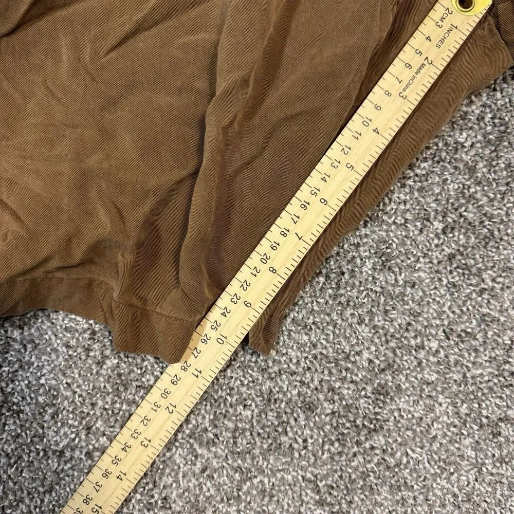 Tori Richard Bermuda Shorts Men Size 42 Brown Athleisure Golf Tencell‎